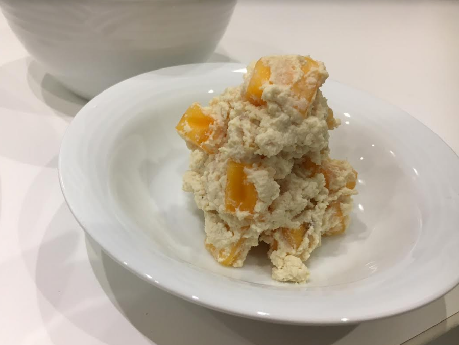 ライザップの料理教室の和食体験レッスン-柿の白和え-画像